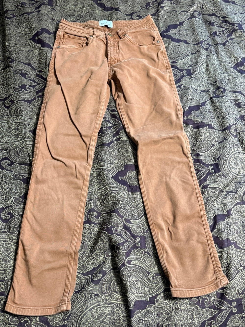 Women's Boot Cut Pants in Light Brown